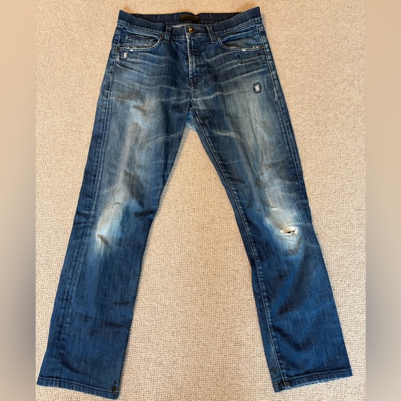 J Brand Other - J Brand Men's Distressed Blue Straight Jeans (32x30)